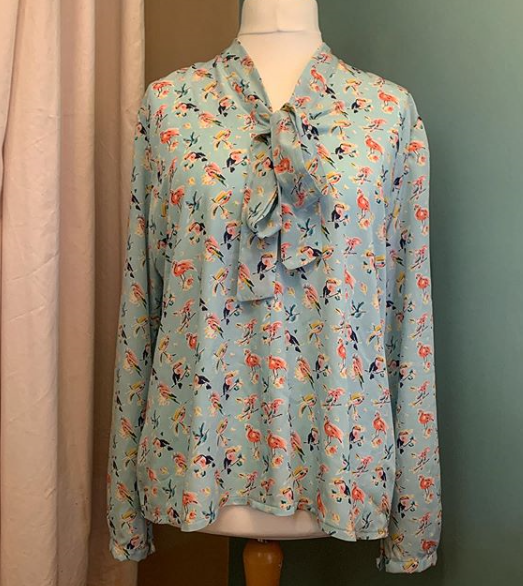 pussybow blouse